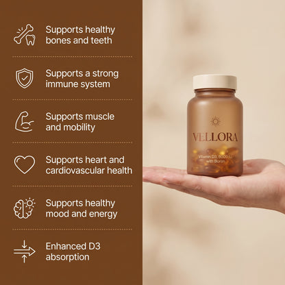 Vitamin D3 5000 IU with Boron
